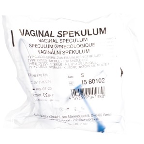 Servoprax steriles Vaginalspekulum, Typ Cusco, Grösse S, 24mm (1 Stk)