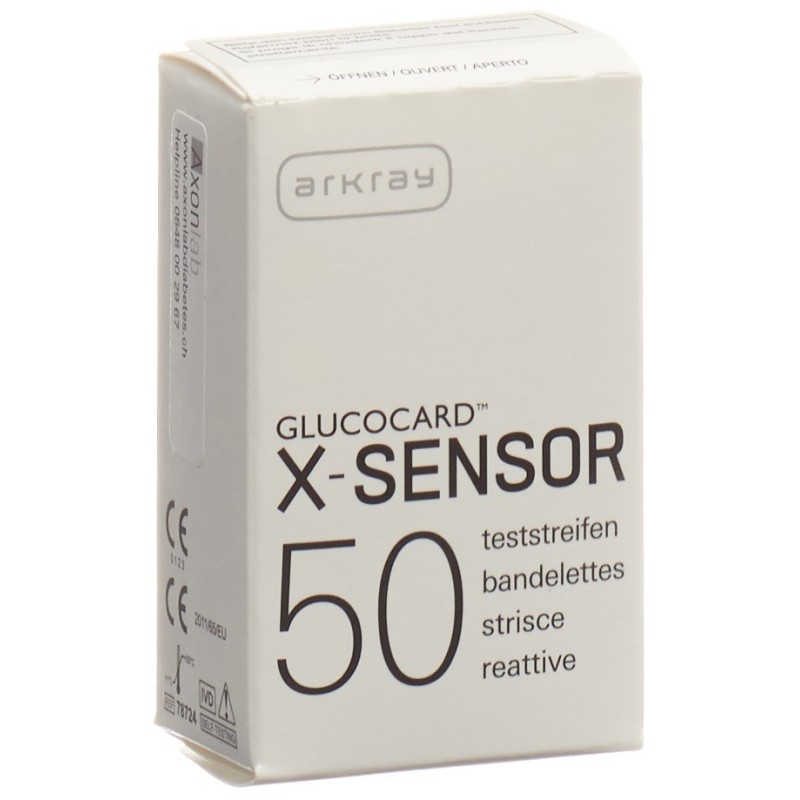 Glucocard X-SENSOR Teststreifen (50 Stk)