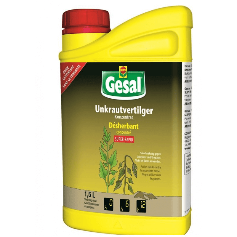 Gesal weed killer Super-Rapid concentré (1500 ml)