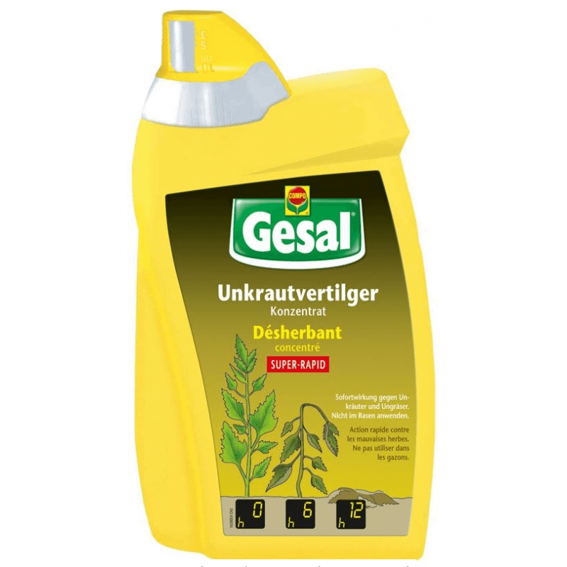 Gesal weed killer Super-Rapid concentrate (800ml)