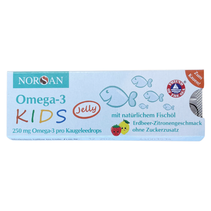 Norsan Omega-3 Kids Jelly Muster (3 Stk)