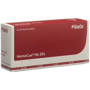 HemoCue HB 201, Mikroküvetten für Analyzer (4x50 Stk)