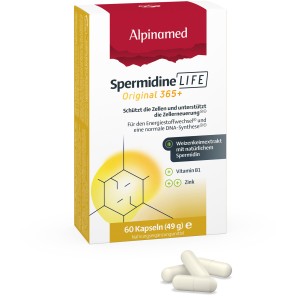 Alpinamed SpermidineLIFE Original 365+ Kapseln (60 Stk)