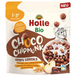 Holle Bio Choco Chipmunk, Crispy Cereals (125g)