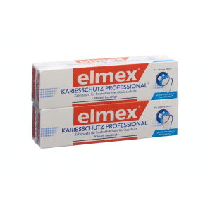 Le dentifrice professionnel Elmex Caries Protection (2 x 75 ml)