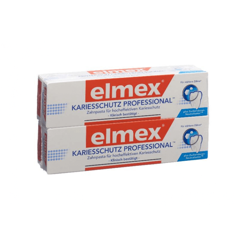 Le dentifrice professionnel Elmex Caries Protection (2 x 75 ml)