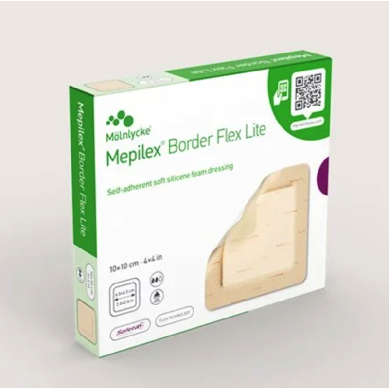 Mepilex Border Flex Lite 10x10cm (5 Stk)
