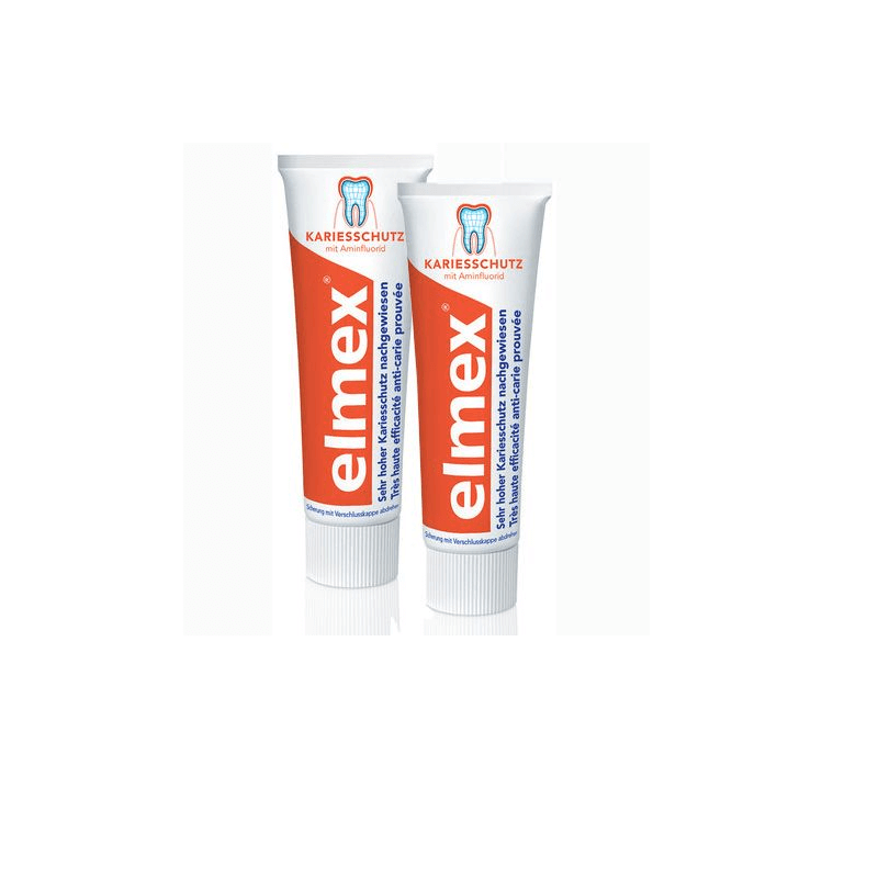 Elmex tooth decay toothpaste Duo (2 x 75 ml)