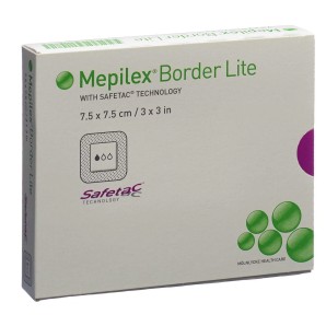 Mepilex Border Flex Lite 7.5x7.5cm (5 Stk)