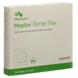 Mepilex Border Flex 10x10cm (5 Stk)