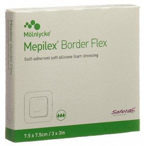 Mepilex Border Flex 7.5x7.5cm (5 Stk)