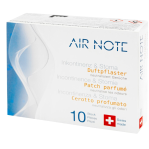 AIR NOTE Inkontinenz & Stoma Duftpflaster 50x50mm (10 Stk)