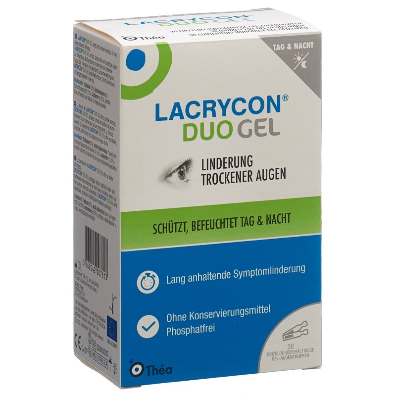 LACRYCON DUO Gel zur Linderung trockener Augen (30x0.4g)