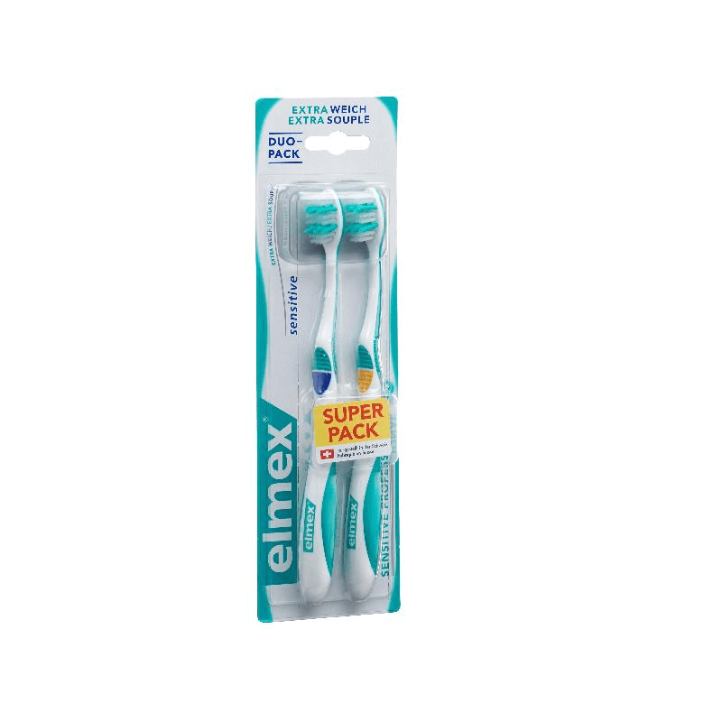 Elmex Sensitive Professional toothbrush Duo (2 pieces)