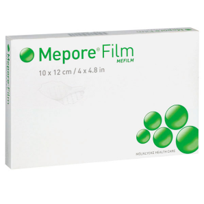 Mepore Film Folienverband 10x12cm steril (10 Stk)