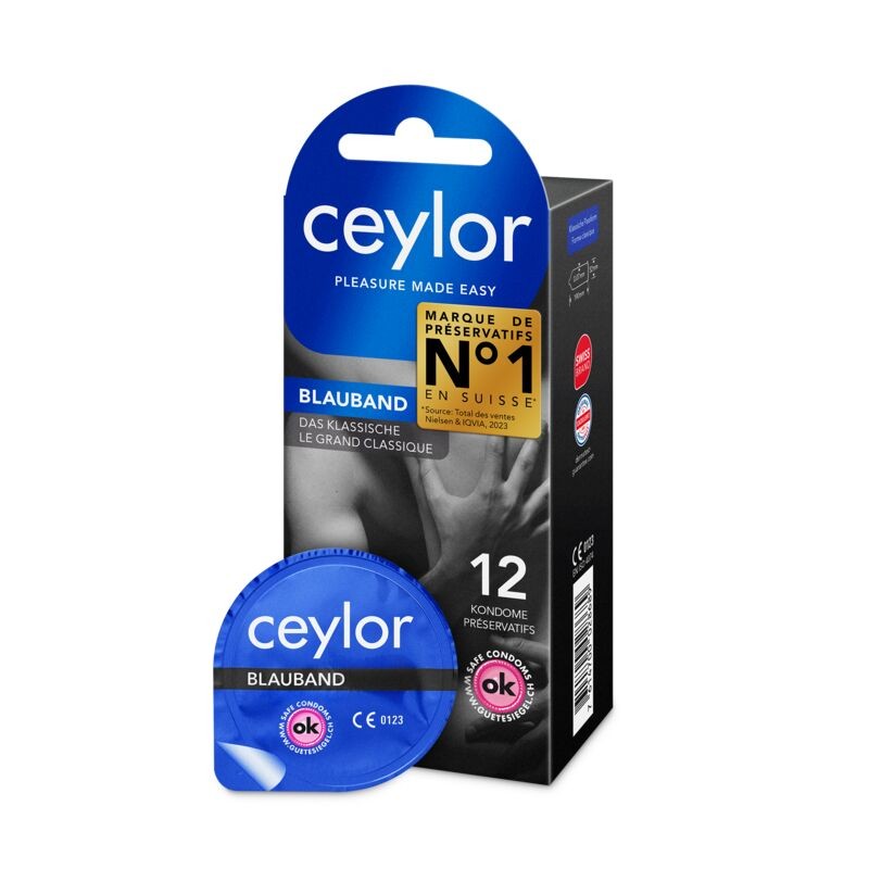 Ceylor Kondom Blauband (12 Stk)
