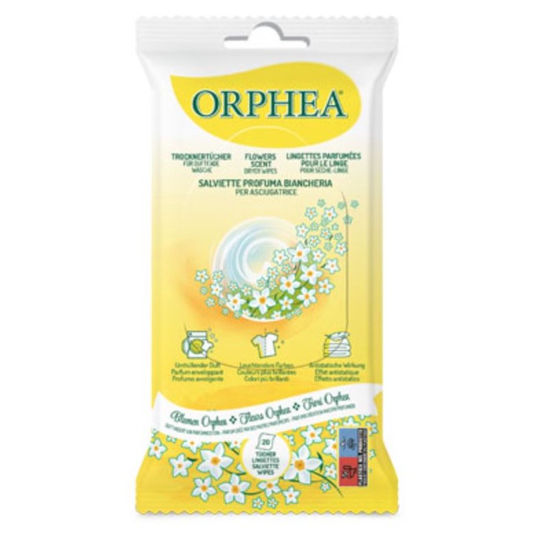 ORPHEA Trocknertücher Blütenduft (20 Stk)
