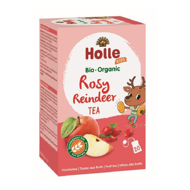 Holle Rosy Reindeer thé aux fruits bio 20 sachets