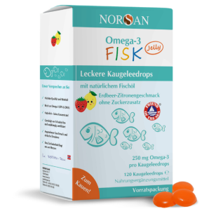Norsan Omega-3 Kids Jelly (120 pièces)