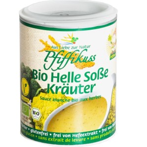 Pfiffikuss helle Sauce mit Kräuter Bio (150g)