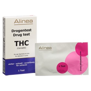 Alinea Drogen-Selbsttest Privatpersonen, THC & Cannabis, Urin, (1 Stk)