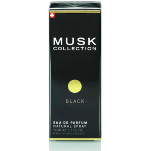 MUSK COLLECTION Black Eau de Parfum Natural Spray (50ml)