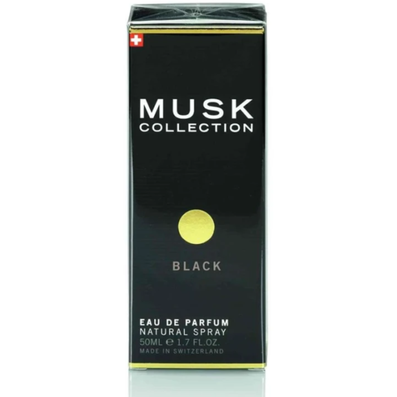 MUSK COLLECTION Black Eau de Parfum Natural Spray (50ml)