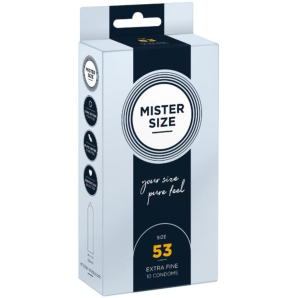 MISTER SIZE 53 condoms (10...