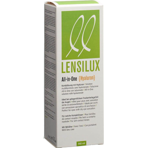 LENSILUX All-in-One Hyaluron mit Behälter (360ml)