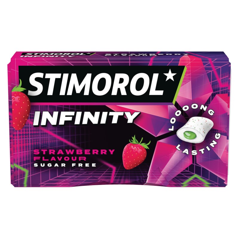 STIMOROL INFINITY Strawberry & Lime (16x22g)