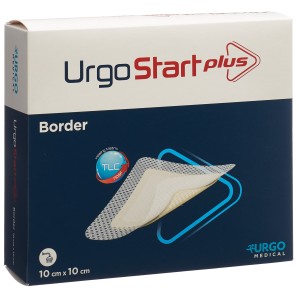 Urgo Start Plus Border Wundauflage, 10x10cm (10 Stk)
