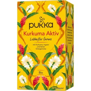 Pukka thé au curcuma actif biologique (20 sachets)