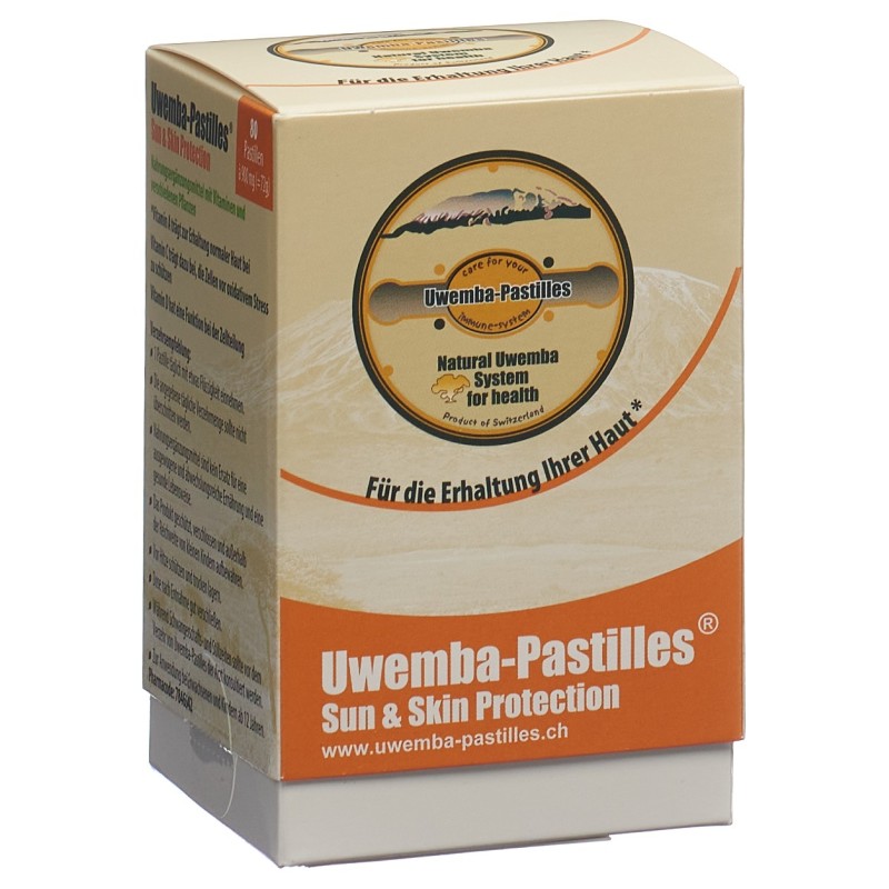 Uwemba Pastilles Sun & Skin Protection (80 Stk)
