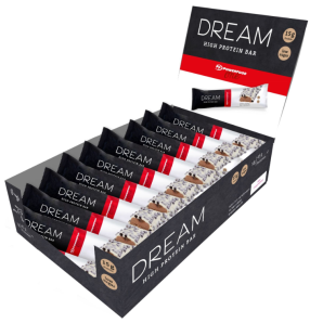 PowerFood One Dream High Protein Bar White Covered Milk-Chocolate (18x45g)