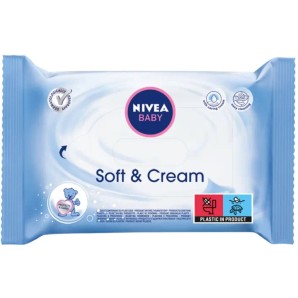 NIVEA BABY Soft & Cream Feuchttücher (57 Stk)