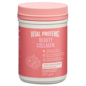 Nestlé Vital Proteins Beauty Collagen, Erdbeer-Zitrone (271g)