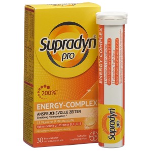 Supradyn pro Energy-Complex comprimés effervescents (30 pièces)
