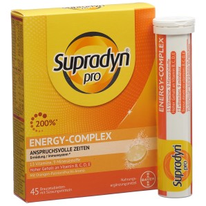 Supradyn pro Energy-Complex comprimés effervescents (45 pièces)
