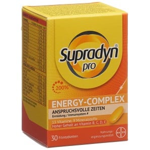 Supradyn pro Energy-Complex comprimés pelliculés (30 pièces)
