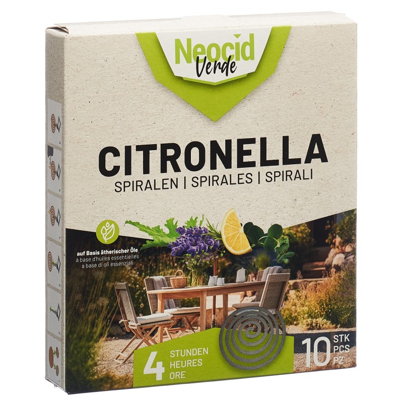 Neocid Verde Citronella Spiralen (10 Stk)