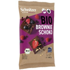 Schnitzer Bio Veganer Schoko Brownie (140g)