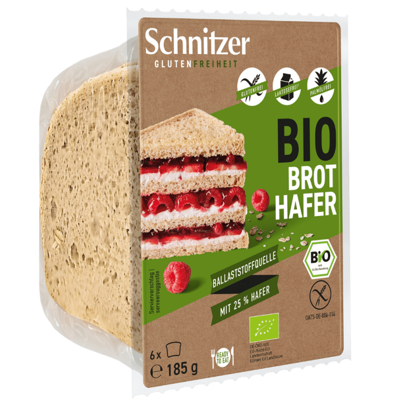 Schnitzer Bio Toastbrot Oat (185g)