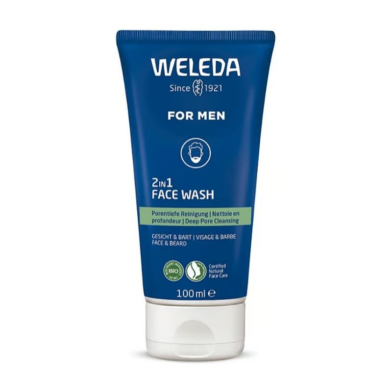 Weleda FOR MEN Face Wash 2in1 (100ml)