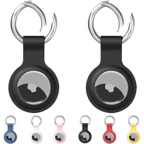 AAi Mobile Schlüsselanhänger für Apple AirTag schwarz (1 Stk)