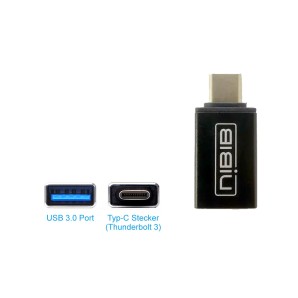 AAi Mobile USB-C (Thunderbolt 3) zu USB 3.0 Adapter (1 Stk)