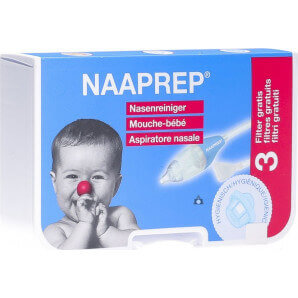 NAAPREP nasal cleanser incl. 3 filters