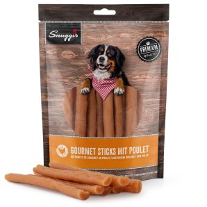 Snuggis Gourmet Sticks mit Poulet für Hunde (400g)