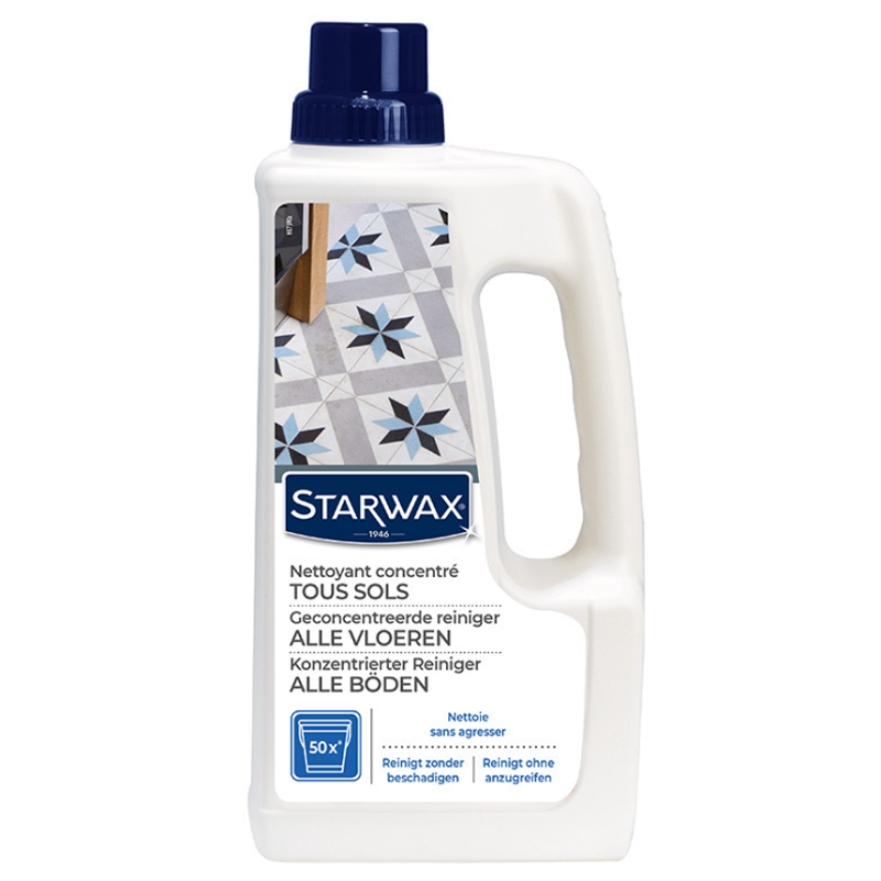 STARWAX Konzentrierter Reiniger für alle Böden (1 Liter)