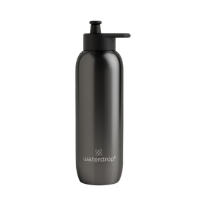waterdrop Sports Bottle, Charcoal (1 Stk)