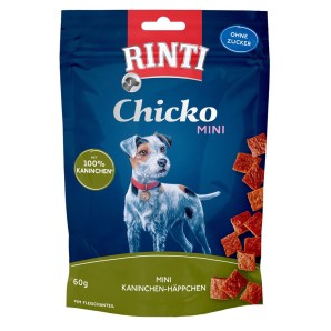 Rinti Chicko Mini Kaninchen​-​Häppchen für Hunde (60g)